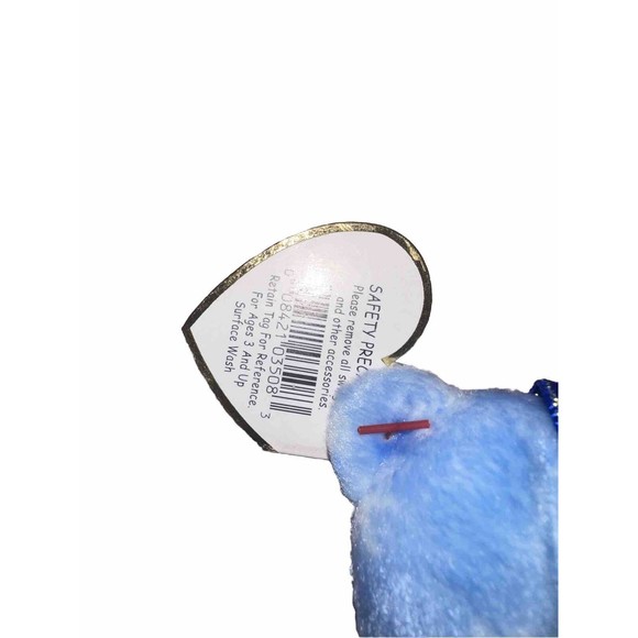 TY Christmas Jingle Beanie 1999 Holiday Teddy - Bear - Picture 5 of 10